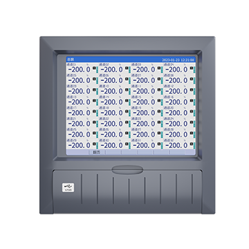 tyc86太阳集团MIK-R8000D 1-40路 10.4英寸 彩屏 无纸记录仪 USB